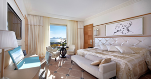 seaview delux room Grand Hyatt Cannes Hotel Martinez & Restaurant La Palme d'Or | Bown's Best